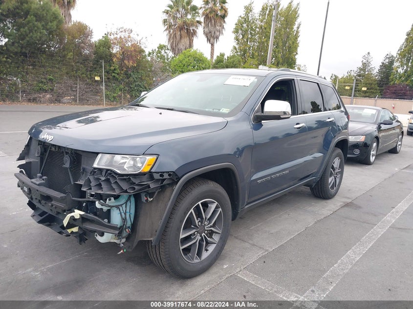 VIN 1C4RJFBG6KC761389 2019 JEEP GRAND CHEROKEE LIMITED 4X4