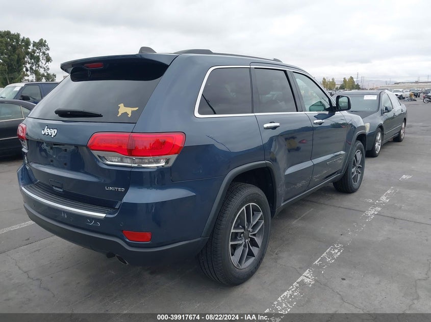 VIN 1C4RJFBG6KC761389 2019 JEEP GRAND CHEROKEE LIMITED 4X4