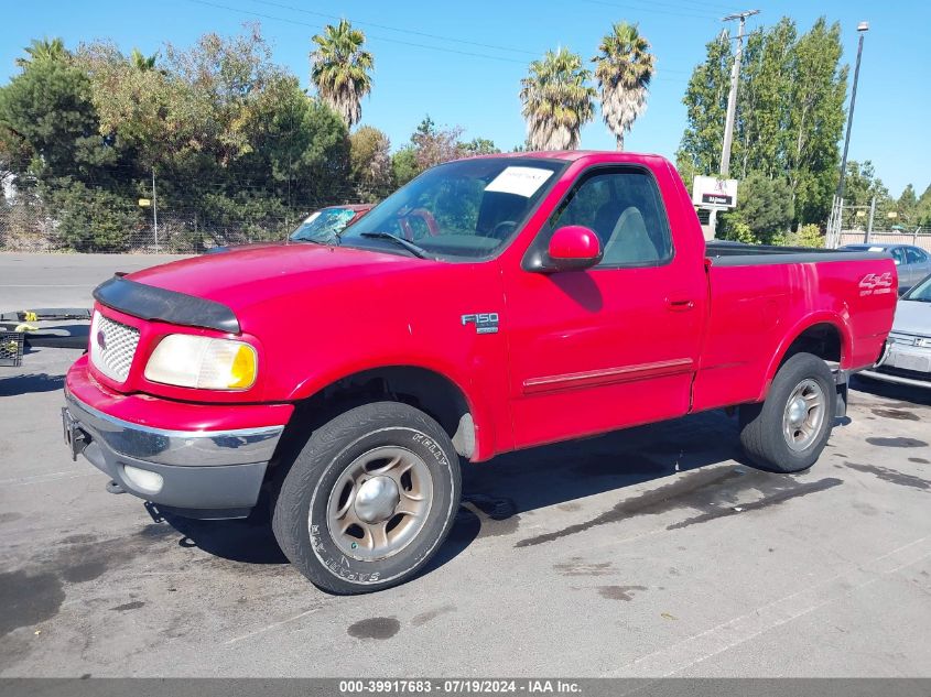 1999 Ford F150 VIN: 1FTRF18L8XKA53599 Lot: 39917683