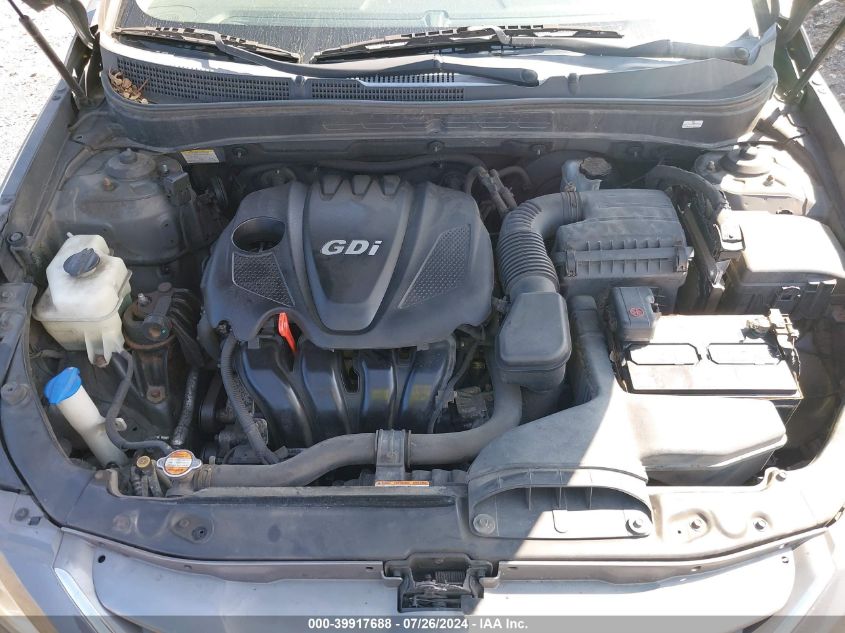 2011 Hyundai Sonata Gls VIN: 5NPEB4AC0BH208756 Lot: 39917688