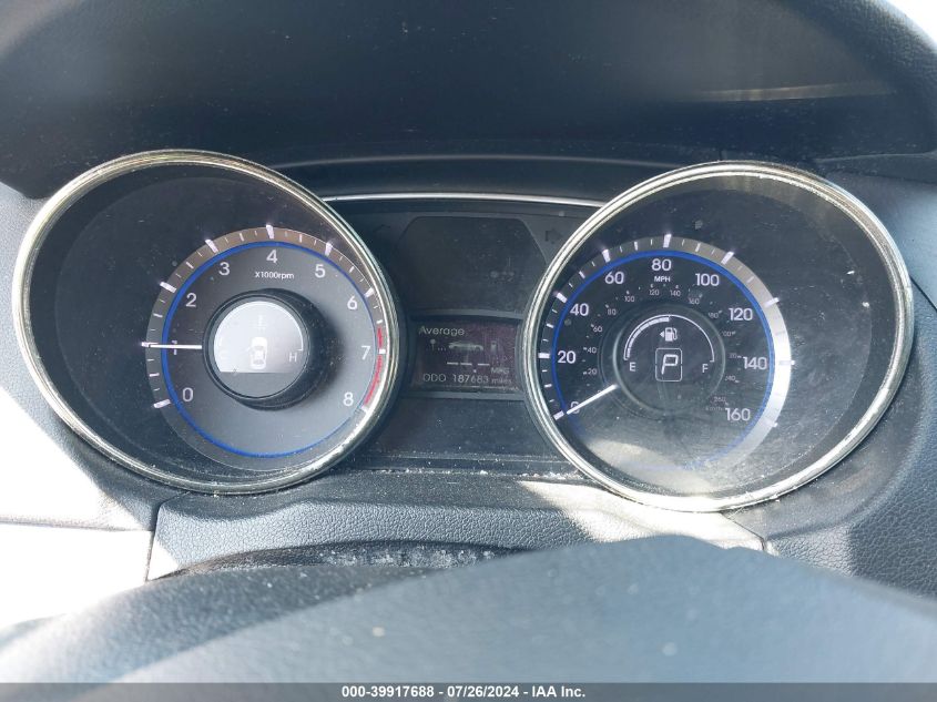 2011 Hyundai Sonata Gls VIN: 5NPEB4AC0BH208756 Lot: 39917688