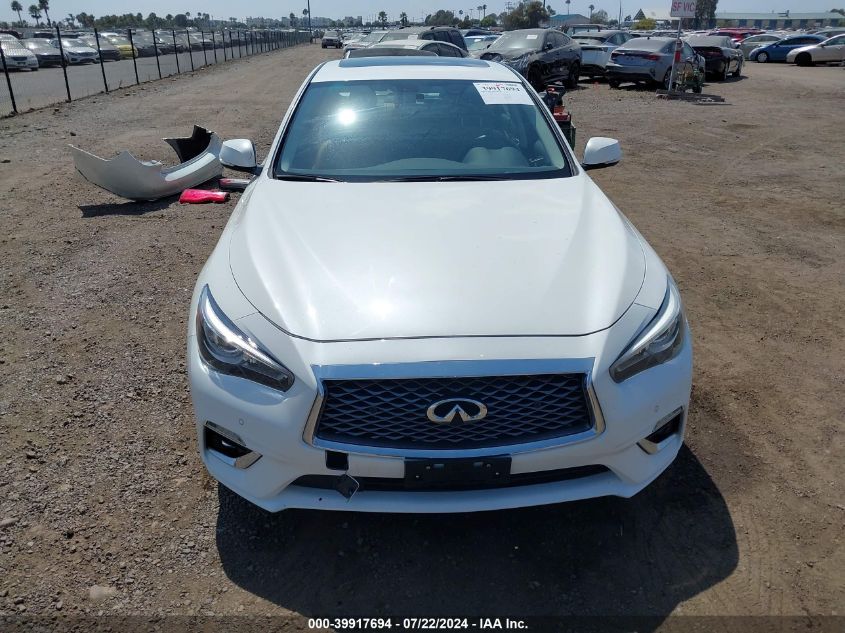 2023 Infiniti Q50 Luxe VIN: JN1EV7BP6PM511003 Lot: 39917694