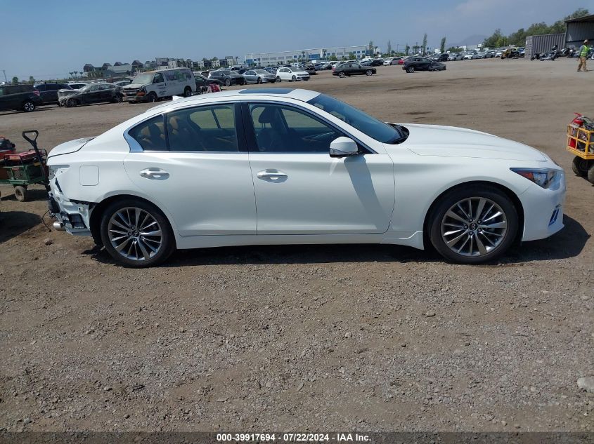 2023 Infiniti Q50 Luxe VIN: JN1EV7BP6PM511003 Lot: 39917694