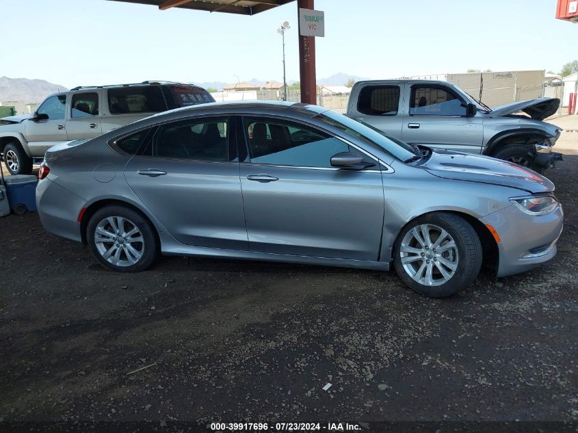 2016 Chrysler 200 Limited VIN: 1C3CCCAB2GN176619 Lot: 39917696