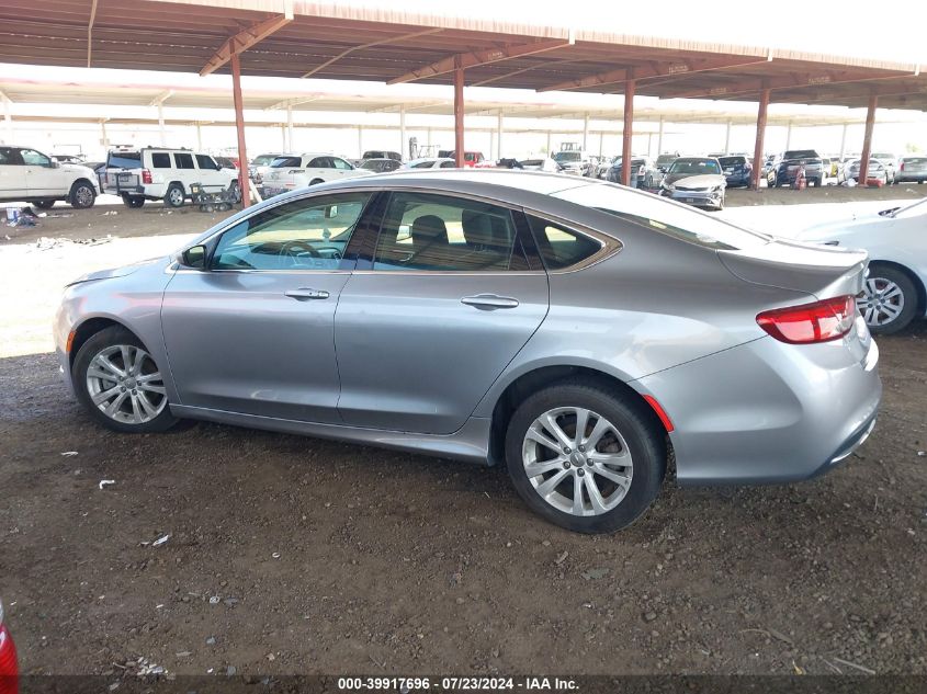 2016 Chrysler 200 Limited VIN: 1C3CCCAB2GN176619 Lot: 39917696