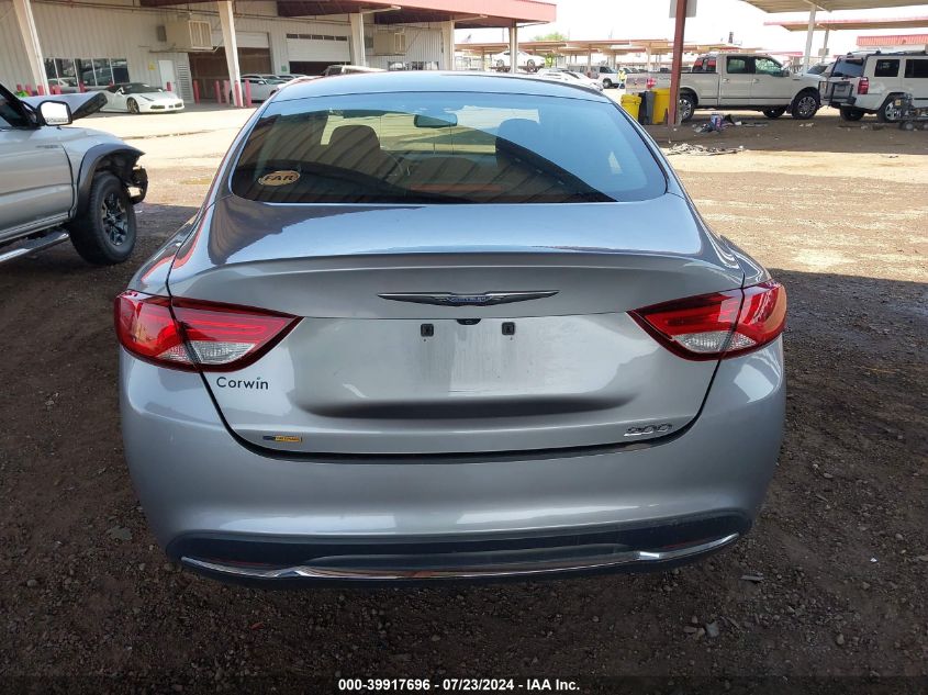 2016 Chrysler 200 Limited VIN: 1C3CCCAB2GN176619 Lot: 39917696