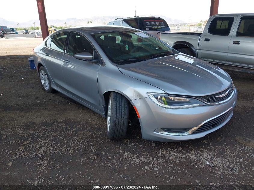 2016 Chrysler 200 Limited VIN: 1C3CCCAB2GN176619 Lot: 39917696