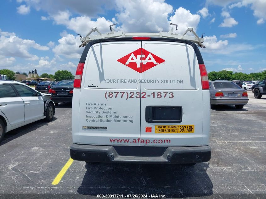 2017 Chevrolet Express 2500 Work Van VIN: 1GCWGAFF9H1142053 Lot: 39917711