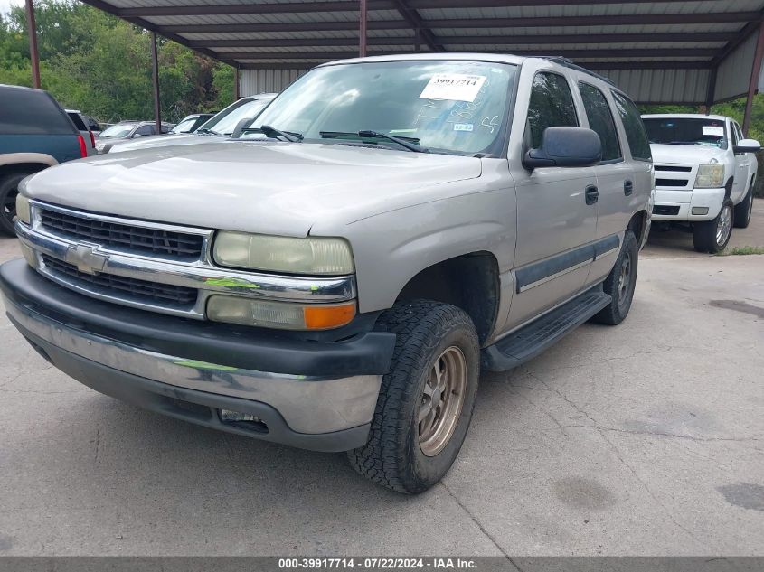 2004 Chevrolet Tahoe Ls VIN: 1GNEC13Z64R186570 Lot: 39917714