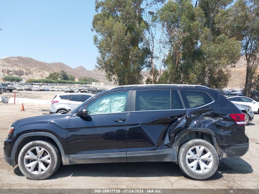 2018 Volkswagen Atlas Se VIN: 1V2DP2CA3JC592716 Lot: 39917729