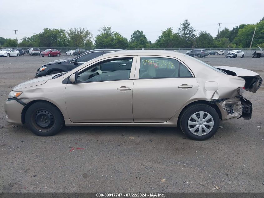 2009 Toyota Corolla Le VIN: 1NXBU40E49Z070201 Lot: 39917747