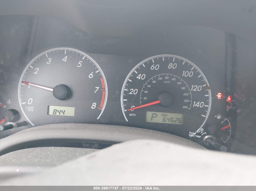 2009 Toyota Corolla Le VIN: 1NXBU40E49Z070201 Lot: 39917747