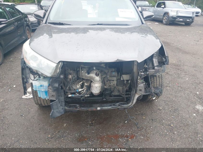 2014 Toyota Highlander Limited/Ltd Platnum VIN: 5TDDKRFH9ES052759 Lot: 39917754