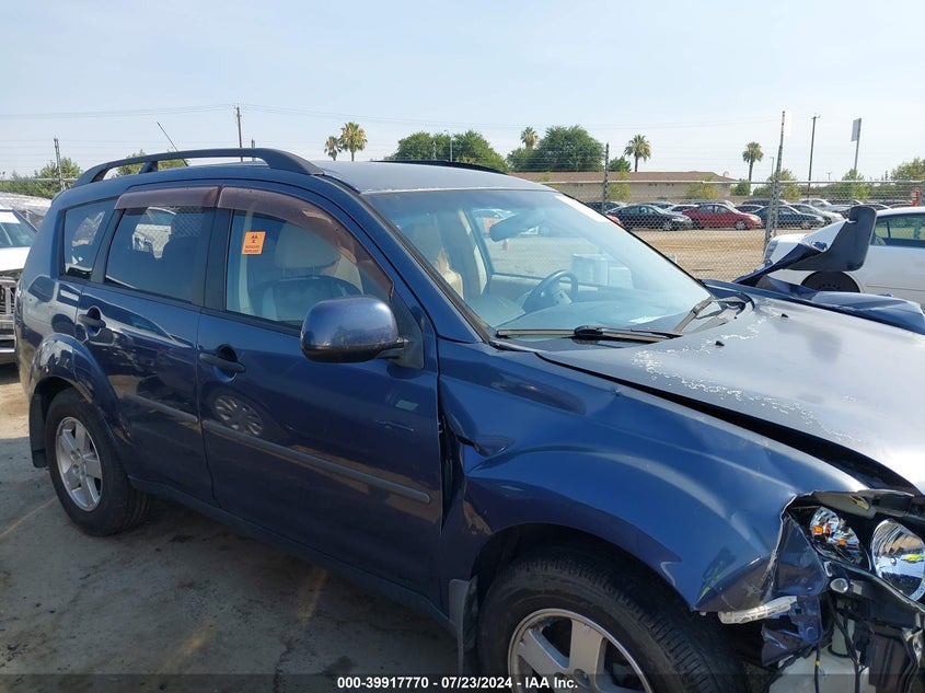 2007 Mitsubishi Outlander Ls VIN: JA4MT31X67U010390 Lot: 39917770