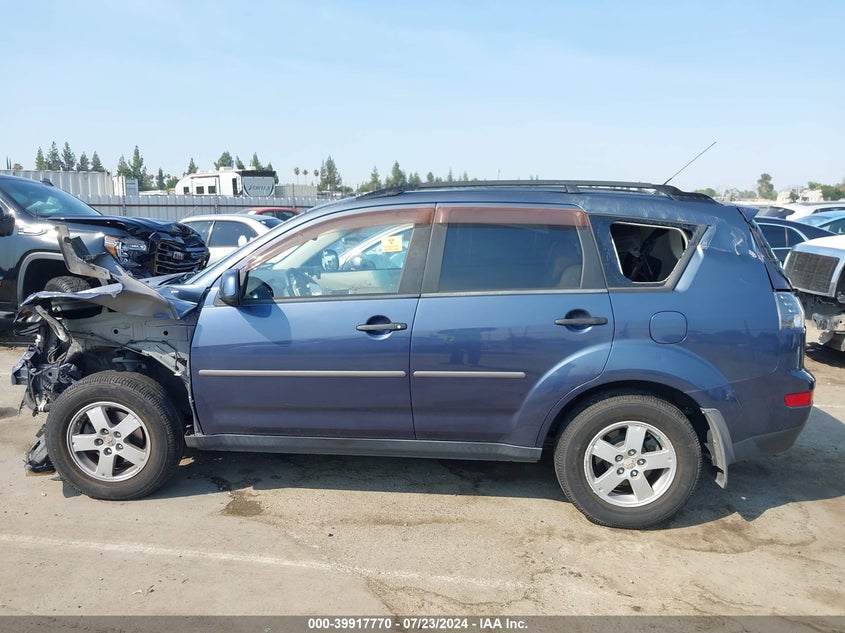 2007 Mitsubishi Outlander Ls VIN: JA4MT31X67U010390 Lot: 39917770