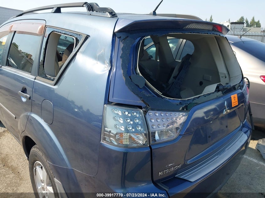 2007 Mitsubishi Outlander Ls VIN: JA4MT31X67U010390 Lot: 39917770