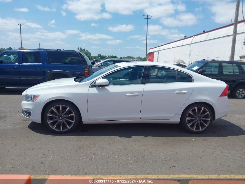 2015 Volvo S60 T5 Premier VIN: YV140MFK7F2335586 Lot: 39917775