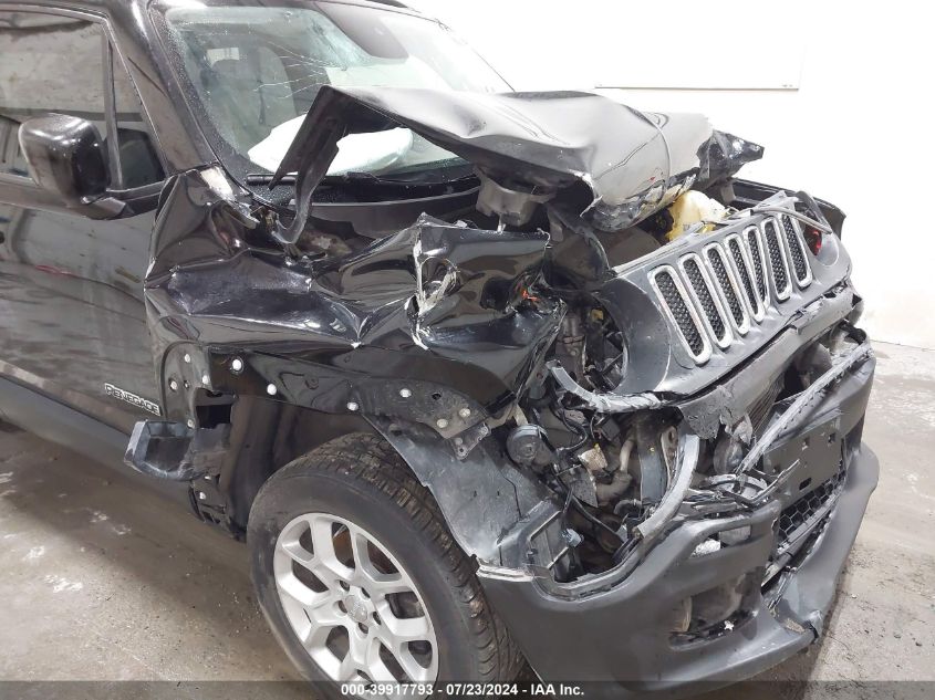 2015 Jeep Renegade Latitude VIN: ZACCJBBT9FPB18774 Lot: 39917793