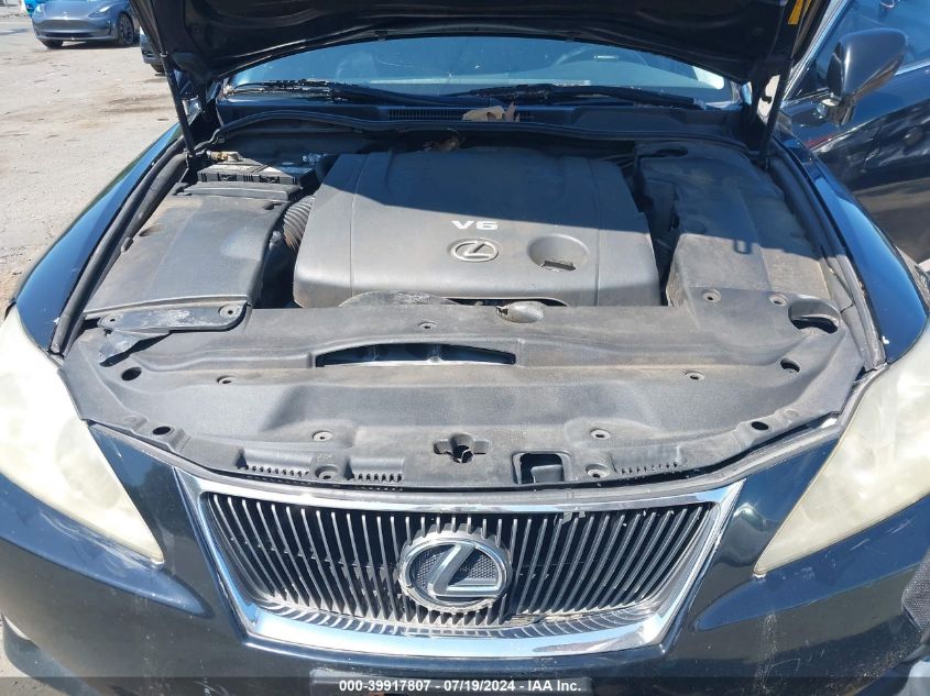 2008 Lexus Is 250 VIN: JTHCK262985023480 Lot: 39917807