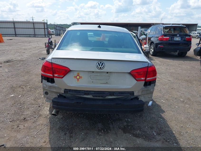 1VWBP7A32DC137688 2013 Volkswagen Passat 2.5L Se