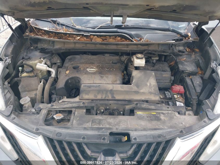 2017 Nissan Murano S/Sl/Sv/Platinum VIN: 5N1AZ2MG8HN128171 Lot: 39917824