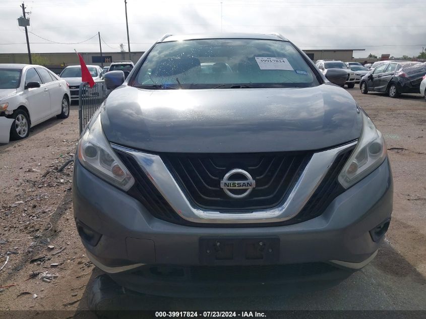 2017 Nissan Murano S/Sl/Sv/Platinum VIN: 5N1AZ2MG8HN128171 Lot: 39917824