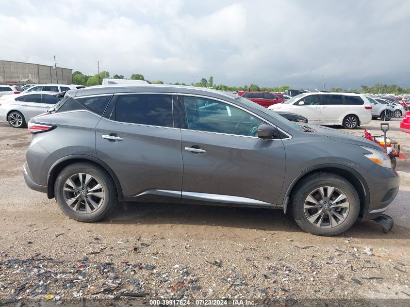 2017 Nissan Murano S/Sl/Sv/Platinum VIN: 5N1AZ2MG8HN128171 Lot: 39917824
