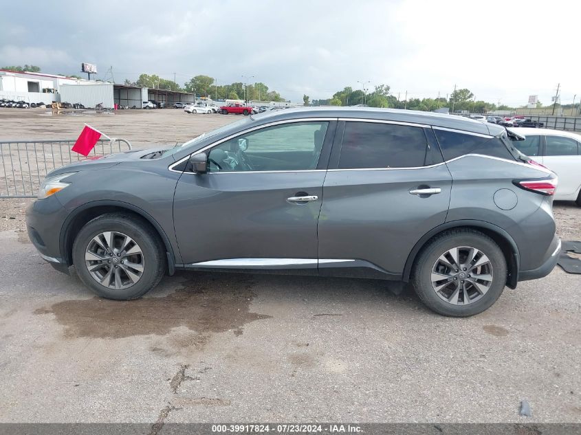 2017 Nissan Murano S/Sl/Sv/Platinum VIN: 5N1AZ2MG8HN128171 Lot: 39917824