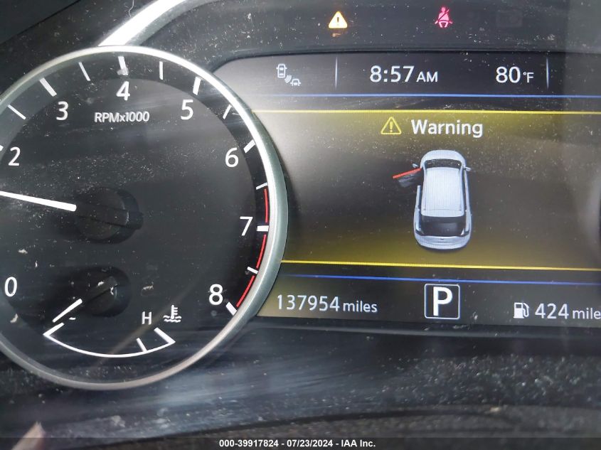 2017 Nissan Murano S/Sl/Sv/Platinum VIN: 5N1AZ2MG8HN128171 Lot: 39917824