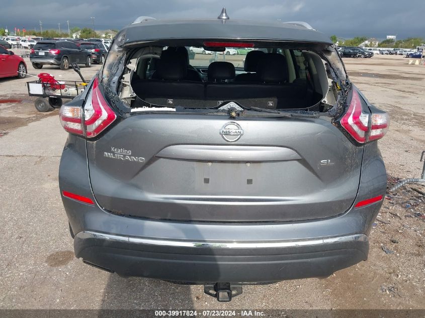 2017 Nissan Murano S/Sl/Sv/Platinum VIN: 5N1AZ2MG8HN128171 Lot: 39917824