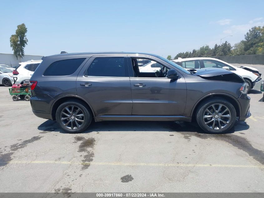 2017 Dodge Durango Gt Rwd VIN: 1C4RDHDG1HC896644 Lot: 39917860