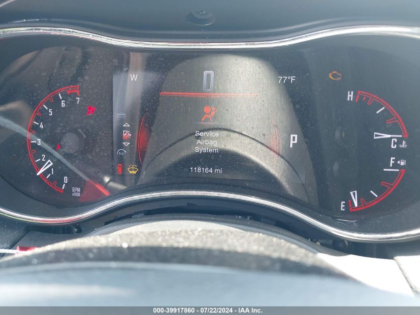 2017 Dodge Durango Gt Rwd VIN: 1C4RDHDG1HC896644 Lot: 39917860