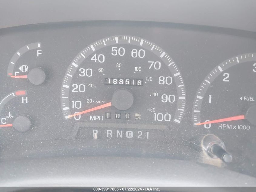 1998 Ford F-150 Lariat/Standard/Xl/Xlt VIN: 1FTRX18L8WKA86100 Lot: 39917865