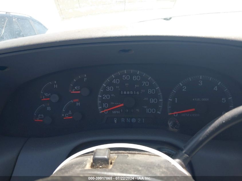 1998 Ford F-150 Lariat/Standard/Xl/Xlt VIN: 1FTRX18L8WKA86100 Lot: 39917865