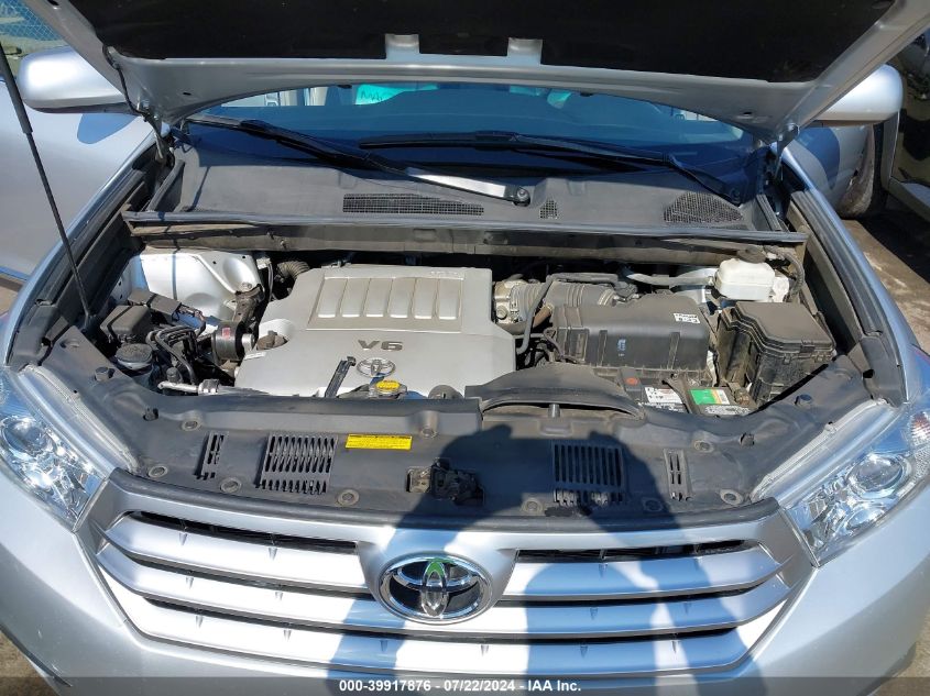 2012 Toyota Highlander Se V6 VIN: 5TDZK3EH4CS051195 Lot: 39917876