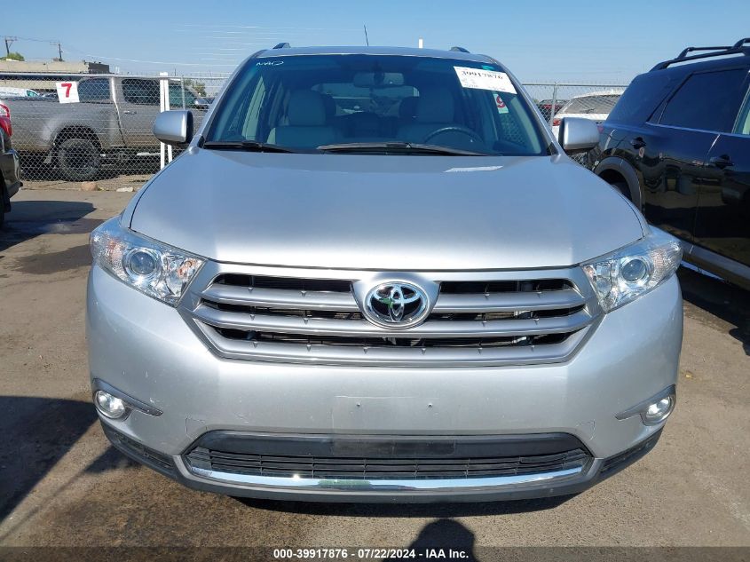 2012 Toyota Highlander Se V6 VIN: 5TDZK3EH4CS051195 Lot: 39917876