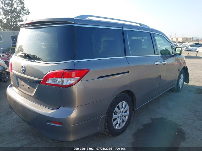 2014 Nissan Quest S VIN: JN8AE2KP3E9105201 Lot: 39917893