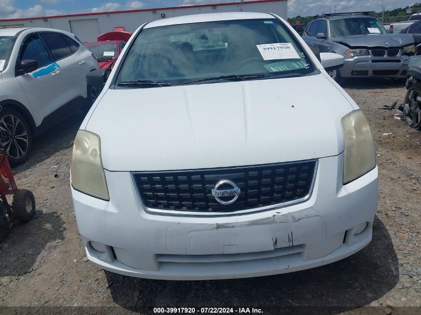 2008 Nissan Sentra 2.0 VIN: 3N1AB61E68L632627 Lot: 39917920