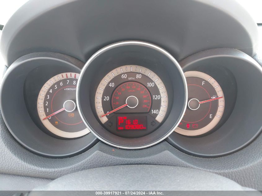 2011 Kia Forte Ex VIN: KNAFU4A26B5404784 Lot: 39917921