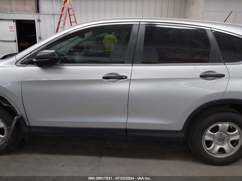 2014 Honda Cr-V Lx VIN: 2HKRM3H34EH510809 Lot: 39917931