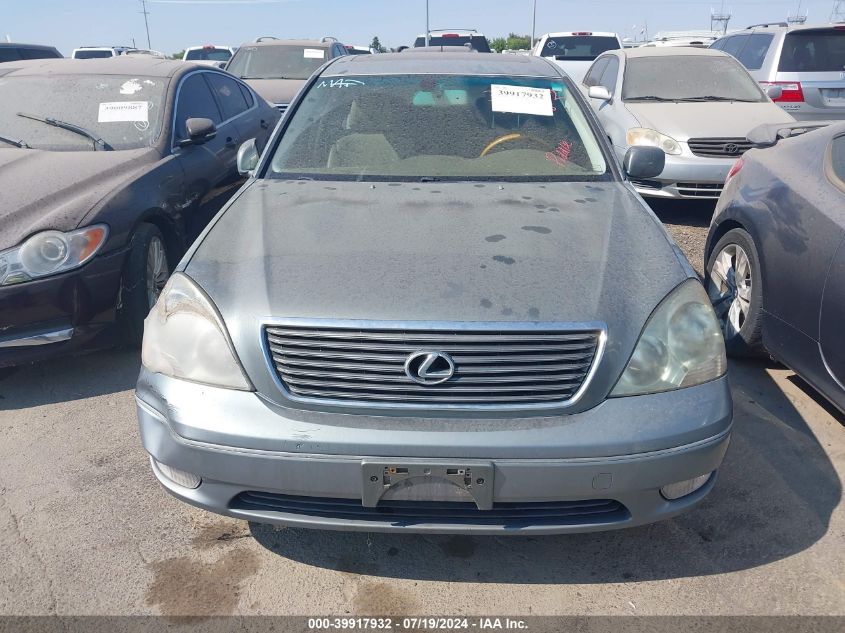 2002 Lexus Ls 430 VIN: JTHBN30F520072670 Lot: 39917932