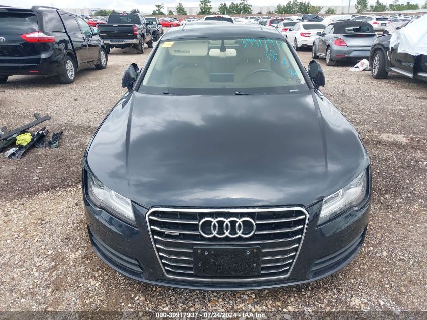 2012 Audi A7 Premium VIN: WAUSGAFC3CN027547 Lot: 39917937