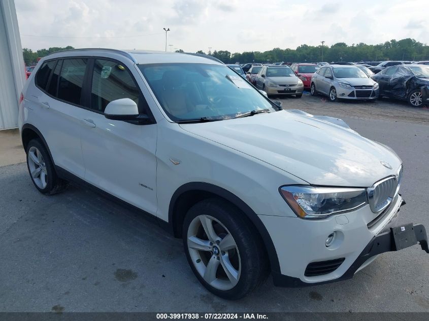 5UXWX9C35H0W78916 2017 BMW X3 - Image 1