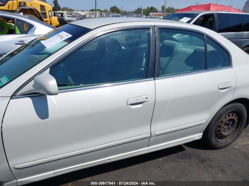 2002 Mitsubishi Galant Es/Ls VIN: 4A3AA46G52E065507 Lot: 39917941