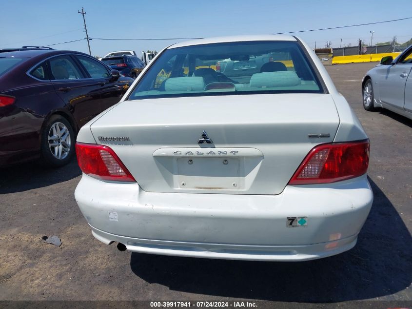 2002 Mitsubishi Galant Es/Ls VIN: 4A3AA46G52E065507 Lot: 39917941