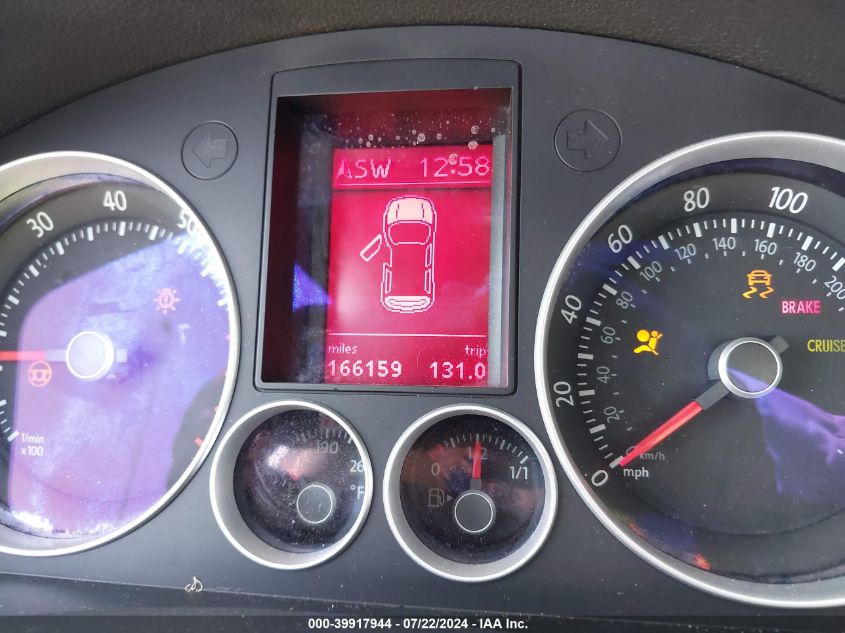 2009 Volkswagen Gti 4-Door VIN: WVWGV71K19W135135 Lot: 39917944