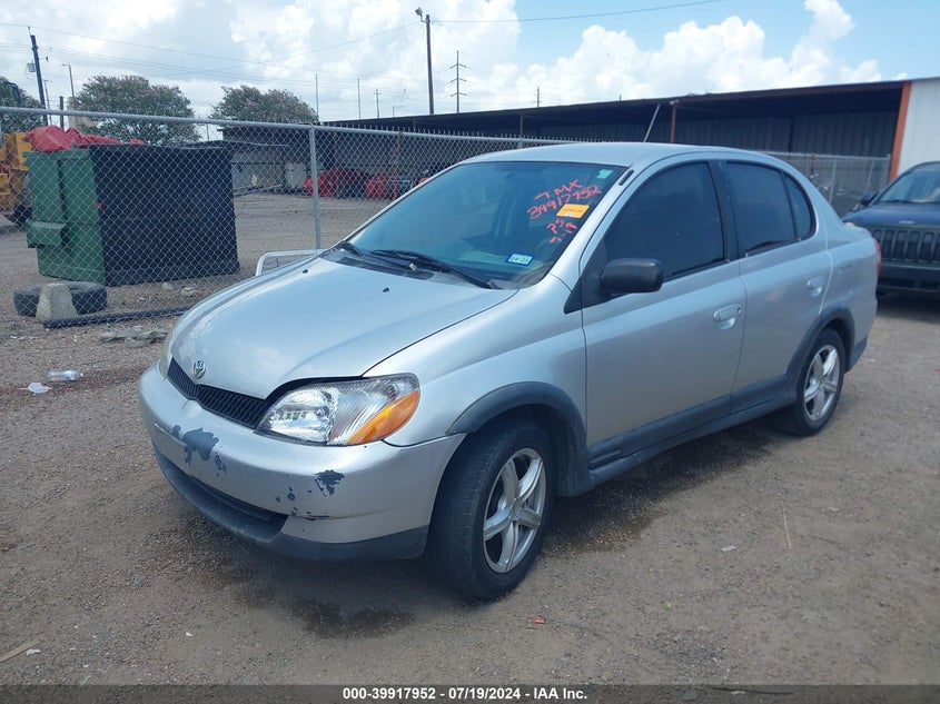 2000 Toyota Echo VIN: JTDBT1238Y0010722 Lot: 39917952