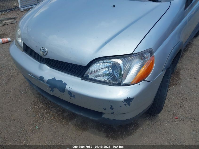 2000 Toyota Echo VIN: JTDBT1238Y0010722 Lot: 39917952