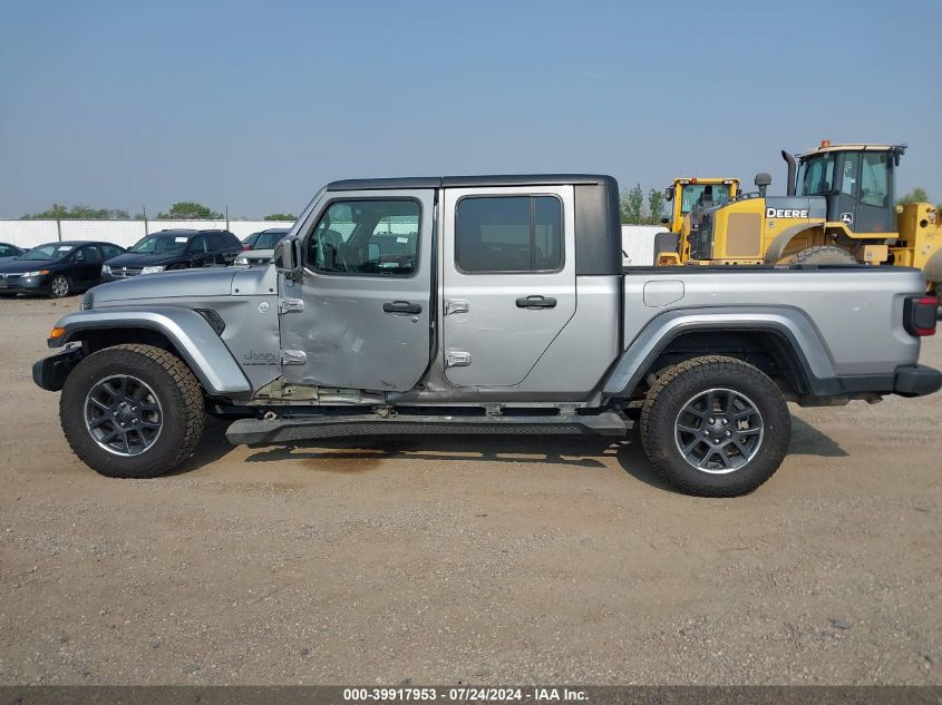 2020 Jeep Gladiator Overland 4X4 VIN: 1C6HJTFG0LL119568 Lot: 39917953