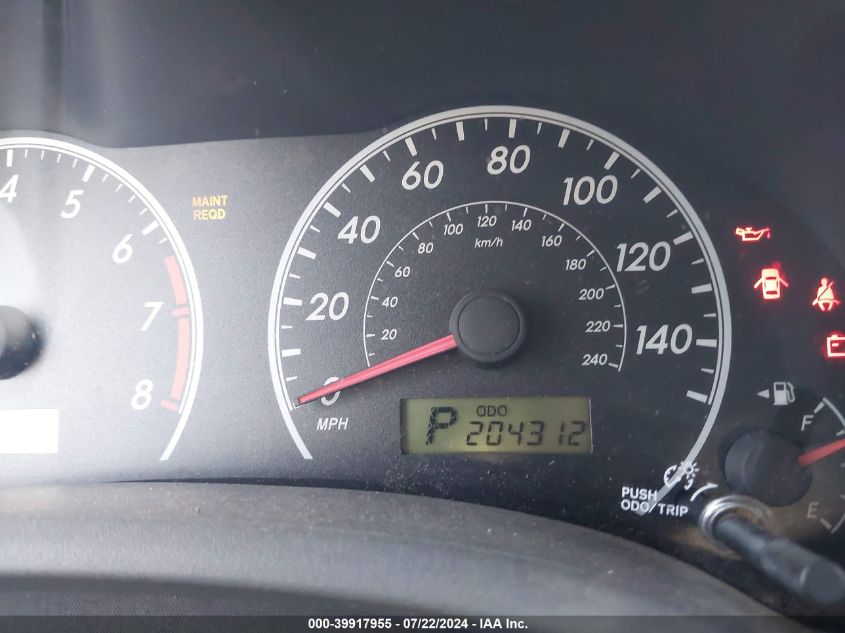 2010 Toyota Corolla Le VIN: 2T1BU4EE3AC525943 Lot: 39917955